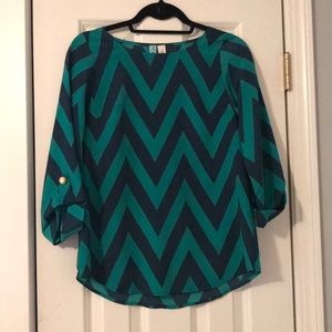 Chevron blouse